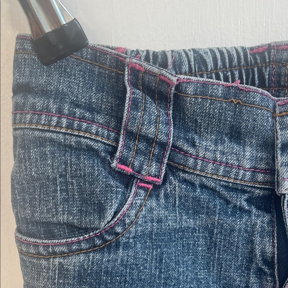 Nickelodeon Blue Kids Jeans with Embroidered Dora The Explorer - Picture 8 of 10